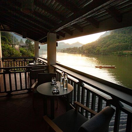 Dokchampa River View Villa Nong Khiaw Екстер'єр фото