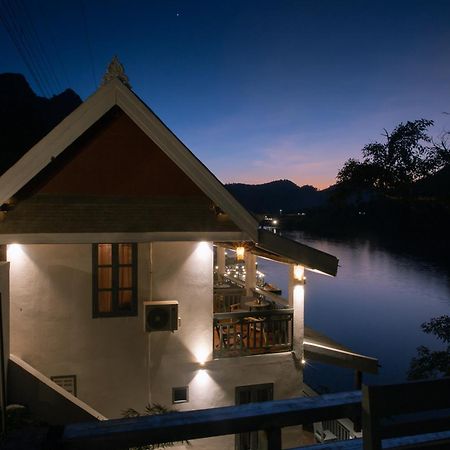 Dokchampa River View Villa Nong Khiaw Екстер'єр фото
