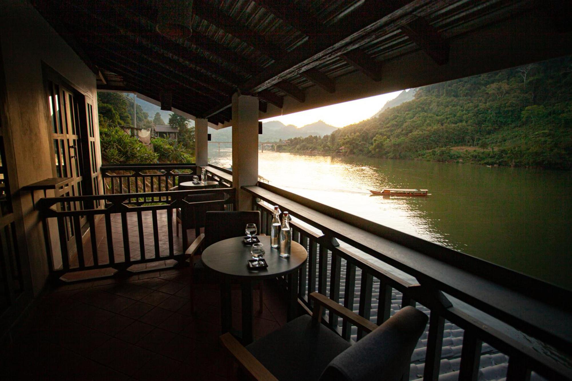 Dokchampa River View Villa Nong Khiaw Екстер'єр фото